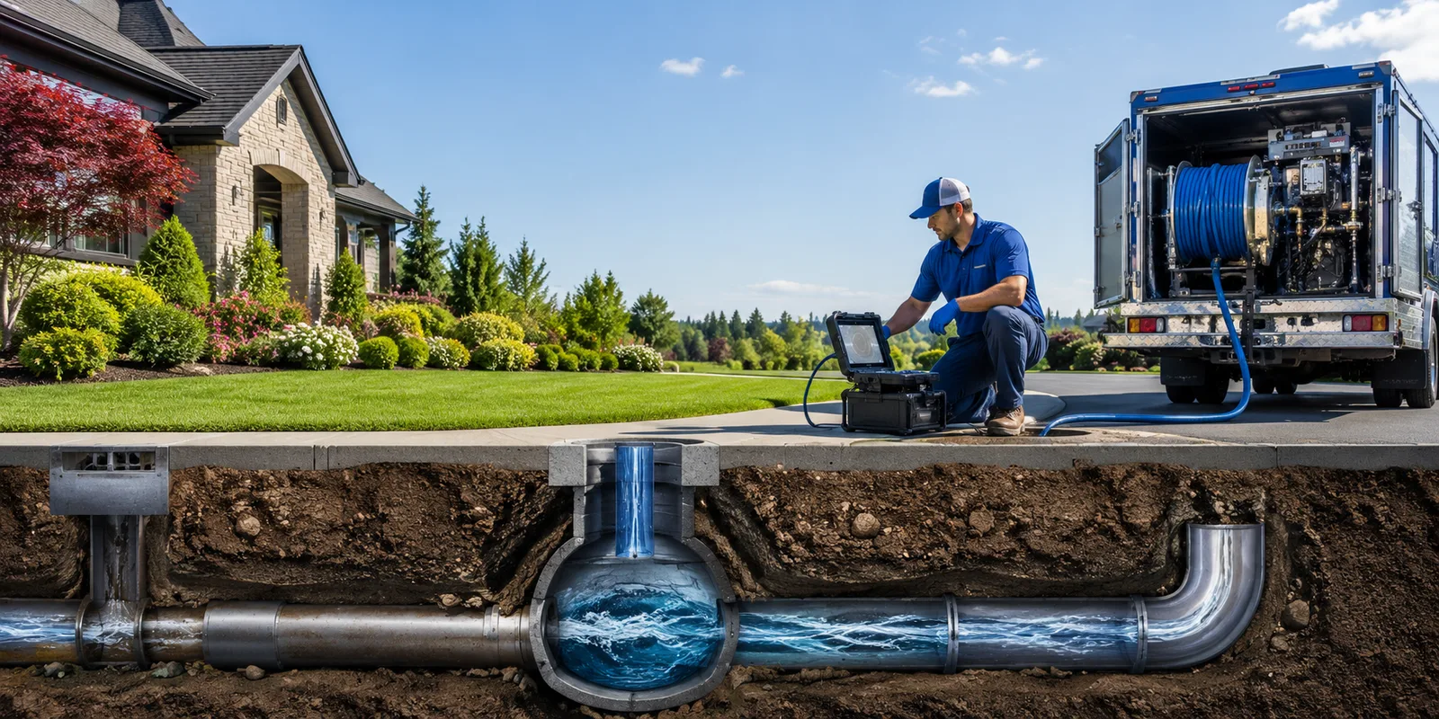 Drainage restoration information for Belle Center, OH